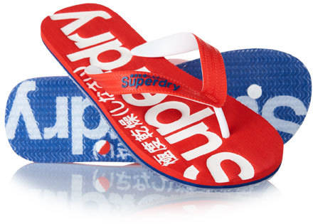 superdry flip flops