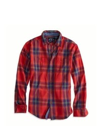 American Eagle Outfitters Plaid Workwear Shirt M