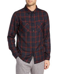 NATIVE YOUTH Check Twill Sport Shirt