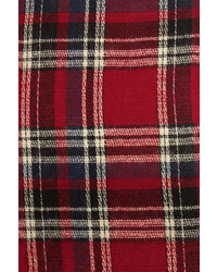 Bench Warmer Red Plaid Infinity Scarf