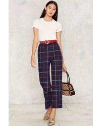 Factory Vintage Had A Plaid Day Pants