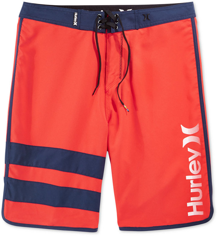 Hurley Block Party Core 21 Board Shorts, $50, Macy's