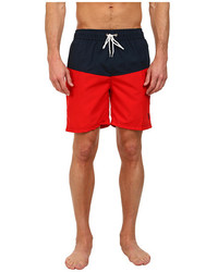 U.S. Polo Assn. Color Block 7 Inch Swim Shorts
