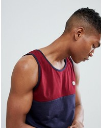 Red and Navy Tank