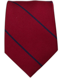 The Tie Bar Delta Stripe Rednavy