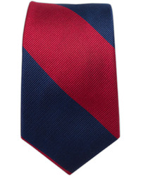 The Tie Bar Super Stripe Rednavy