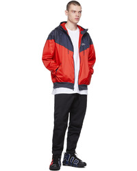 Nike Red Navy Windrunner Jacket