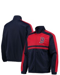 G-III SPORTS BY CARL BANKS Navy Boston Red Sox Full Zip Track Jacket At Nordstrom