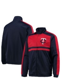G-III SPORTS BY CARL BANKS Navy Minnesota Twins Full Zip Track Jacket At Nordstrom