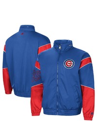 STARTE R Royal Chicago Cubs The Gust Hoodie Full Zip Jacket At Nordstrom