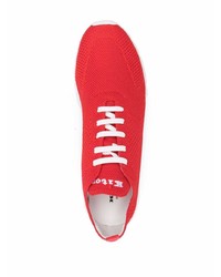 Kiton Embroidered Logo Tongue Sneakers