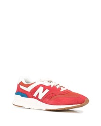 New Balance Panelled Low Top Suede Sneakers