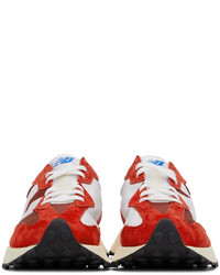 New Balance Red White 327 Sneakers