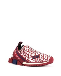 Dolce & Gabbana Sorrento Logo Print Sneakers