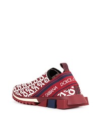 Dolce & Gabbana Sorrento Logo Print Sneakers