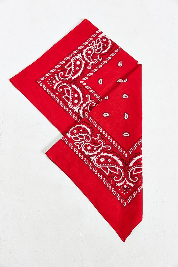 Urban Outfitters Classic Bandana, $6 | Urban Outfitters | Lookastic