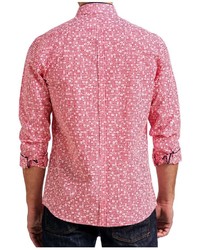Stone Rose Floral And Gingham Shirt