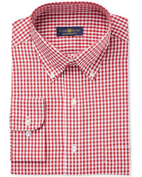 Club Room Estate Classic Fit Wrinkle Resistant Gingham Dress Shirt Created For Macys