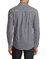 Ben Sherman Gingham Classic Fit Checked Button Down Shirt