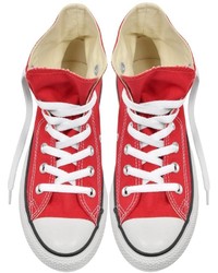 Converse Limited Edition All Star Red Canvas High Top Sneaker