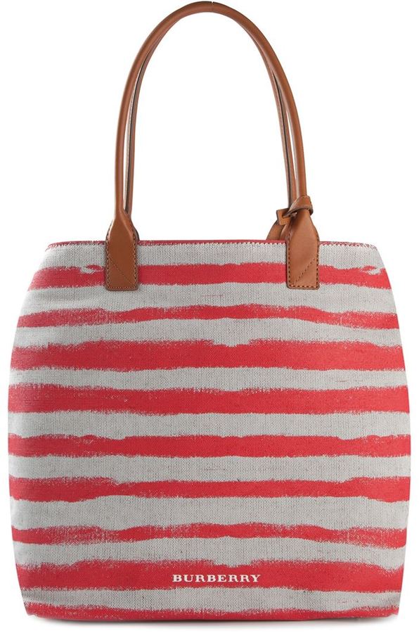 burberry striped bag