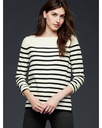 Gap Stripe Boatneck Sweater