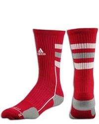 adidas Team Speed Crew Socks University Redaluminumwhite