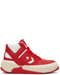 Converse Red White Weapon Cx Sneakers