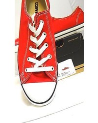 Converse Chuck Taylor All Star Dainty Low Top Varsity Red Color