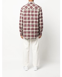 Isabel Marant Checked Quilted Cotton Shirt