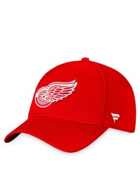 FANATICS Branded Red Detroit Red Wings Core Primary Logo Flex Hat At Nordstrom