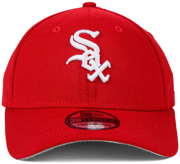 New Era Chicago White Sox Red 2023 4th of July 39THIRTY Flex Hat, Red, POLYESTER, Size S/M, Rally House