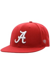 Top of the World Crimson Alabama Crimson Tide Team Color Fitted Hat