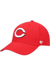 '47 Red Cincinnati Reds Legend Mvp Adjustable Hat