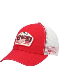 '47 Red Detroit Red Wings Penwald Trucker Snapback Hat At Nordstrom