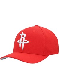 Mitchell & Ness Red Houston Rockets Team Ground Stretch Snapback Hat At Nordstrom