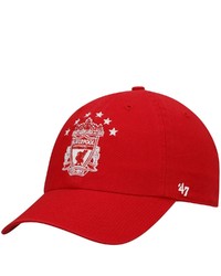 '47 Red Liverpool Alternate Logo Clean Up Adjustable Hat At Nordstrom