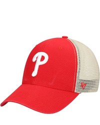 '47 Red Philadelphia Phillies Flag Washed Mvp Trucker Snapback Hat At Nordstrom