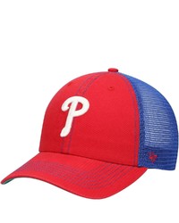 '47 Red Philadelphia Phillies Trawler Clean Up Trucker Hat