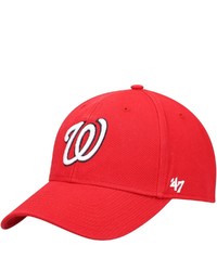 '47 Red Washington Nationals Legend Mvp Adjustable Hat At Nordstrom