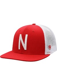 Top of the World Scarlet Nebraska Huskers Classic Snapback Hat