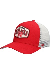 '47 Scarlet Nebraska Huskers Shumay Mvp Trucker Snapback Hat At Nordstrom