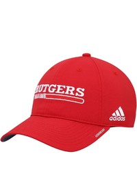 adidas Scarlet Rutgers Scarlet Knights 2021 Sideline Coach Logo Roready Slouch Adjustable Hat At Nordstrom