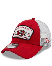 New Era Scarletwhite San Francisco 49ers Loyalty Trucker 9forty Snapback Hat At Nordstrom