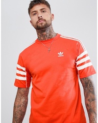 adidas Originals Authentic T Shirt In Red Dh3856
