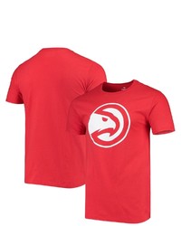 FANATICS Branded Red Atlanta Hawks Primary Team Logo T Shirt