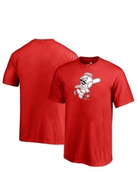 FANATICS Branded Red Cincinnati Reds Big Tall Cooperstown Collection Huntington Team T Shirt