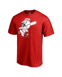 FANATICS Branded Red Cincinnati Reds Huntington T Shirt