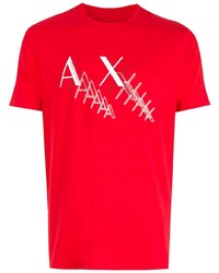 Armani Exchange Chest Logo Crewneck T Shirt
