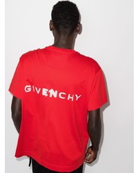 Givenchy Crewneck Graphic Print T Shirt